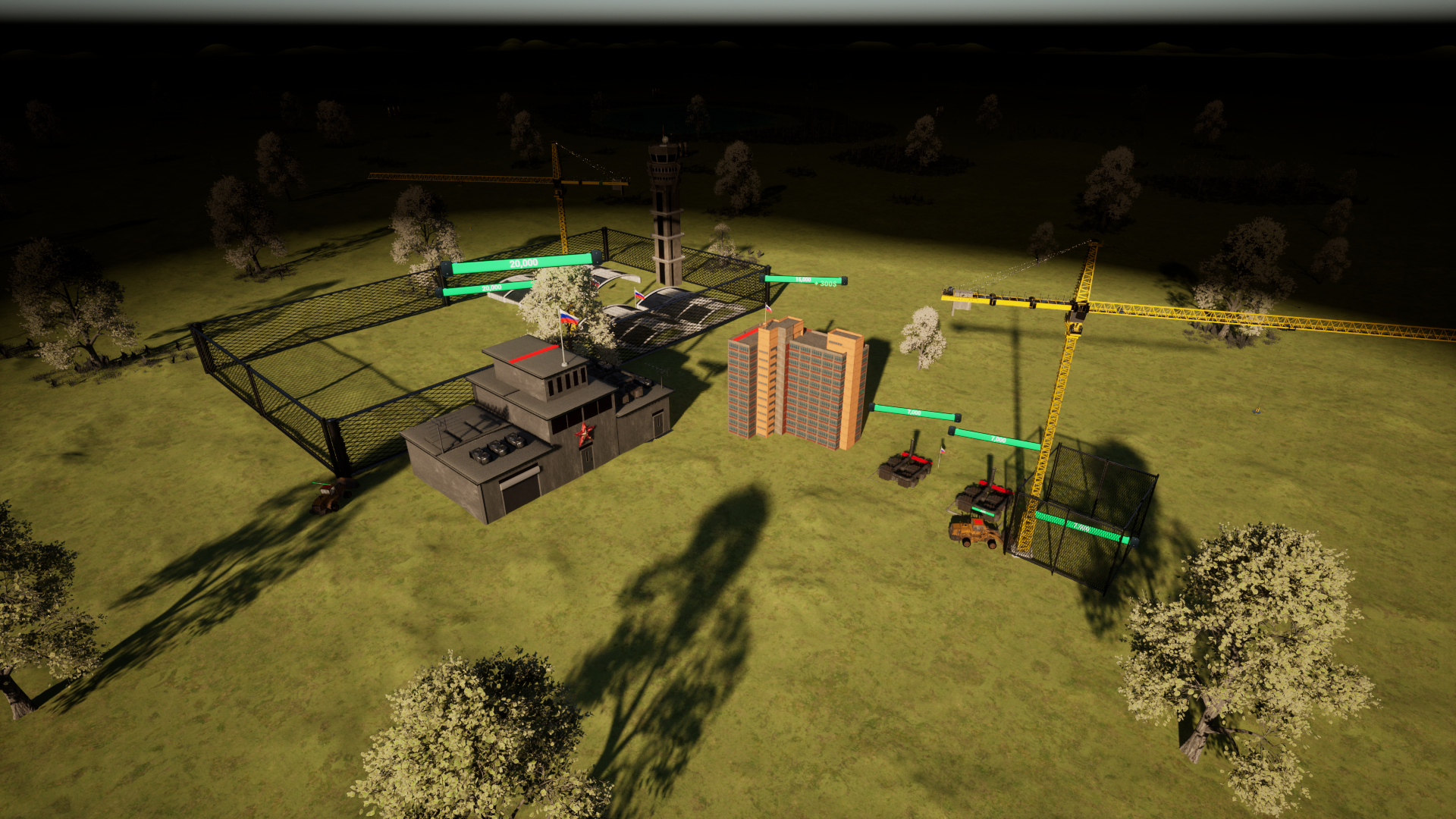 Prime Domination military base construction gameplay